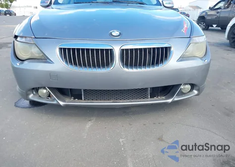 2004 BMW 645Ci z USA, uszkodzony, nr VIN WBAEH73414B190016